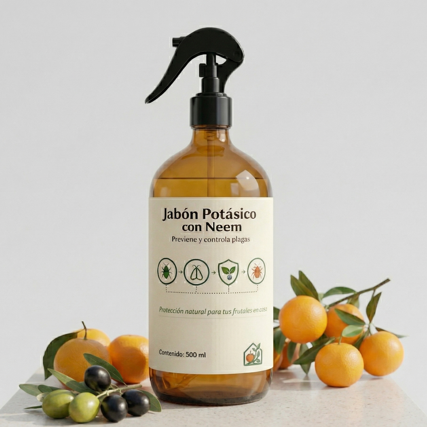 Jabón Potásico con Neem AGROMÉSTICA