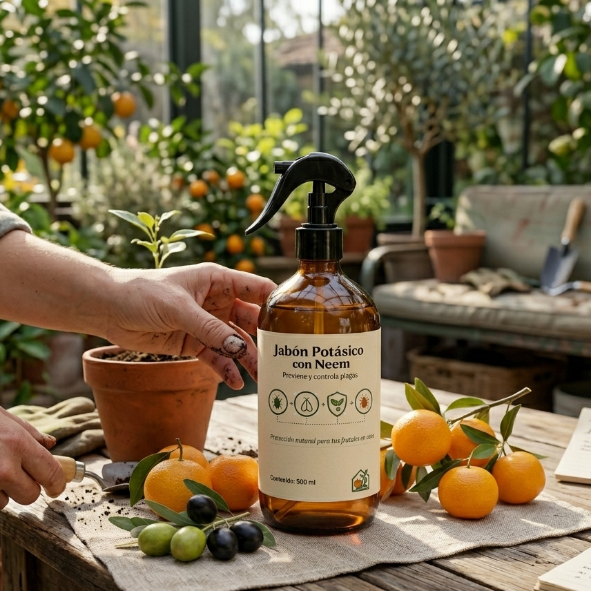 Jabón Potásico con Neem AGROMÉSTICA